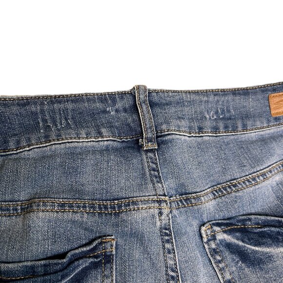 7 For All Mankind Jeans Women's Size 4 Weekend Slim Fit Raw Hem High Rise - Picture 13 of 16